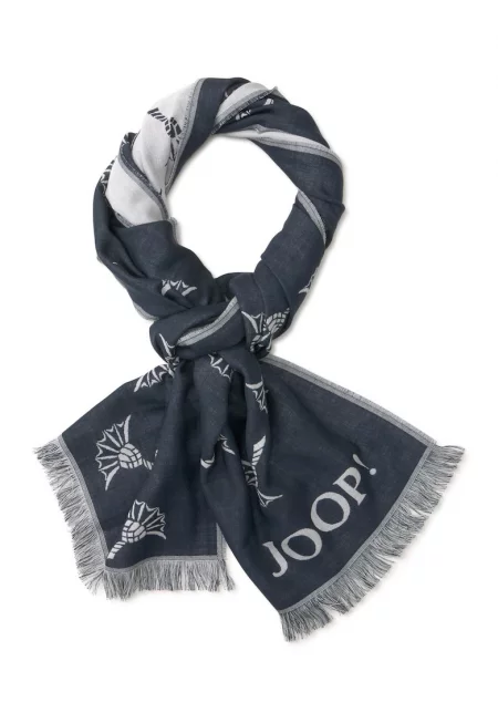 Шал Feris с модал и вълна - Син