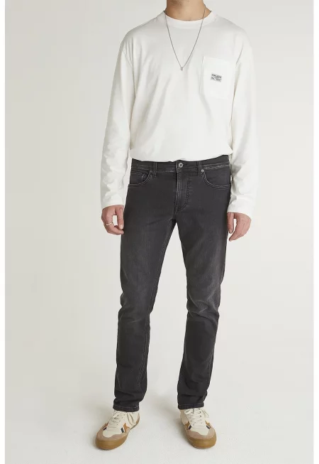 Слим дънки - Антрацитно сиво