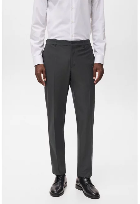 Слим панталон с басти