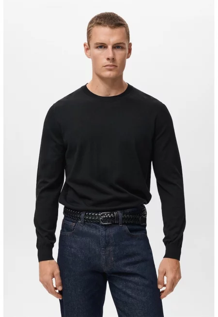 Слим пуловер от вълна