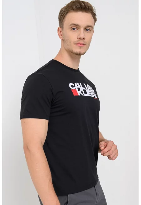 Слим тениска с шарка