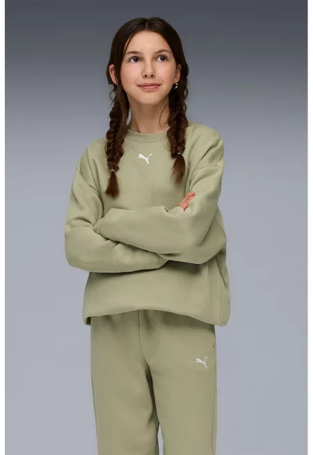 Спортен екип с лого - Светлозелен