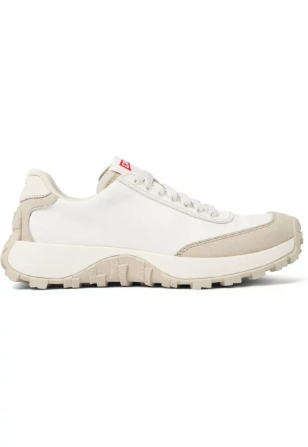 Спортни обувки Drift Trail 575 с велур - Бял/Слонова кост