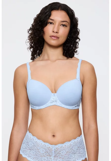 Сутиен Amourette с банели - Ледено синьо