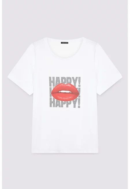 Тениска с принт