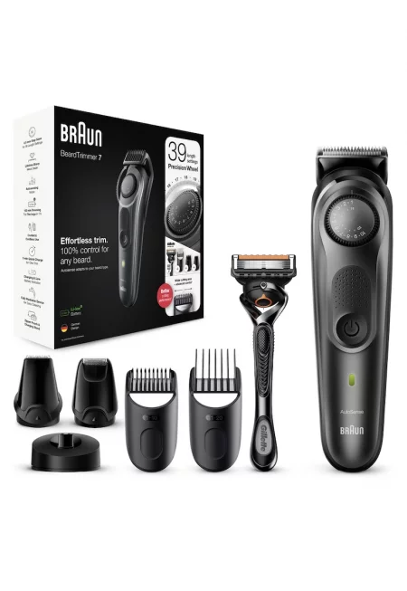 Тример за брада  BT7220 + BT7320 - Черен/Сив