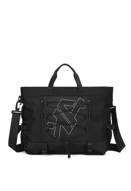 Унисекс чанта с отделяща се презрамка - Черен