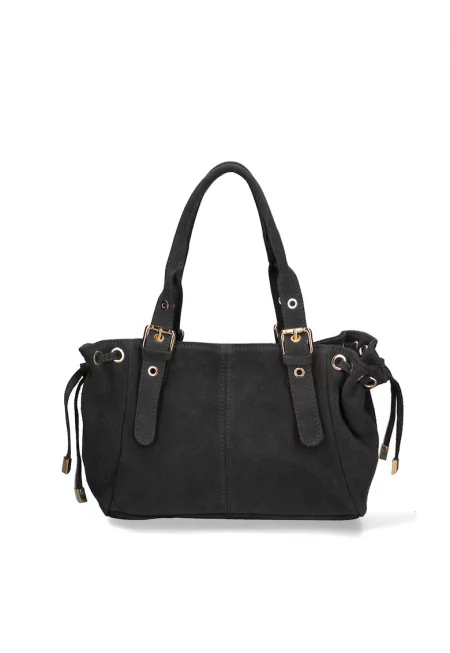 Велурена чанта за рамо Lumena Lux