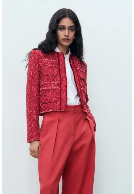 Яке от туид - Червен