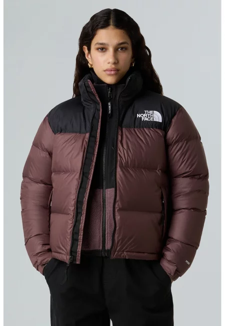 Зимно яке 1996 Retro Nuptse с пухена вата - Черен/Тъмновиолетов