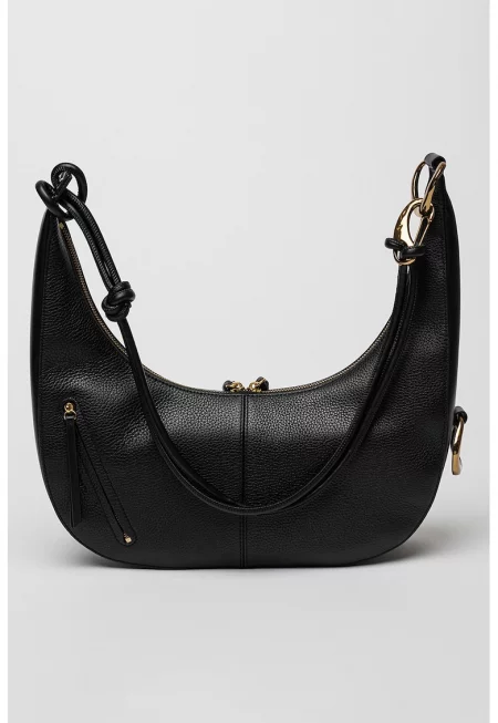 Чанта за рамо Melanie от еко кожа - Черен