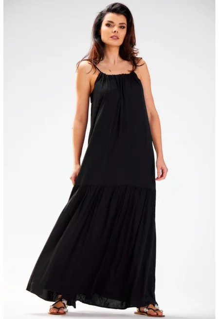 Дълга рокля без ръкави A582