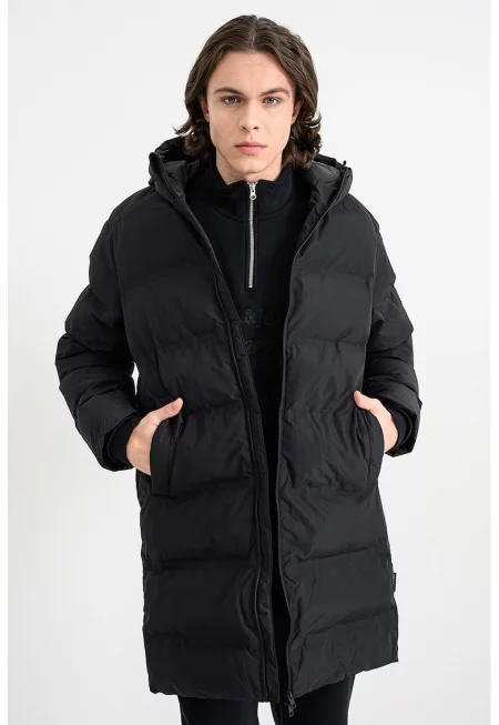 Дълго зимно яке Soho - Черен