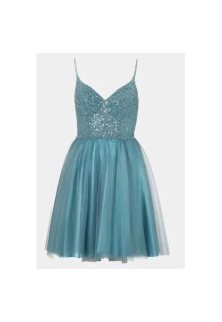 Дамска рокля -  303564674 - Найлон - Син