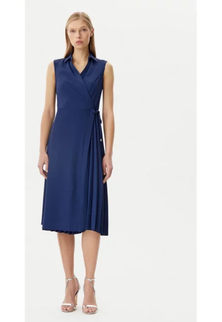 Дамска рокля - Ринасименто - 305318039 - Полиестер - Син