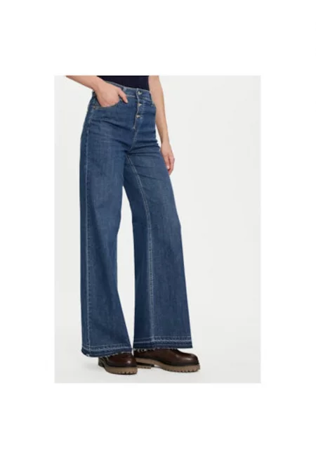 Дамски дънки -  304812057 - Памук - Син - Син