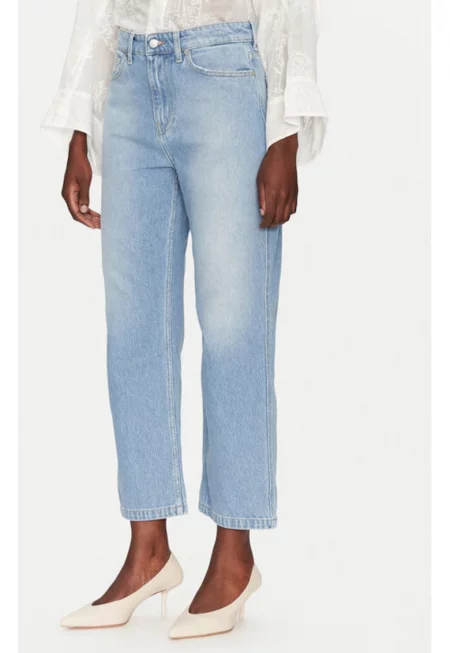 Дамски дънки -  305403742 - Памук - Син - Син