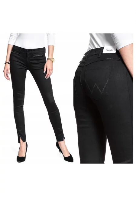 Дамски дънки -  Corynn - 1100-79 - Памучни - Дълги - Petite - Дънкови - W26-L32 US - Черни