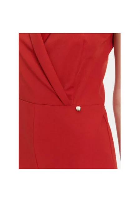 Дамски гащеризон  CFC0123735003 - Полиестер/Вискоза - Меден - Розово златисто