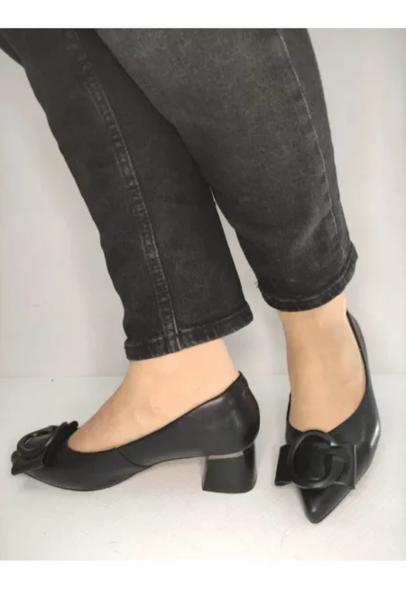 Дамски обувки  460005A 01-N - Елегантни - Черно - Черен