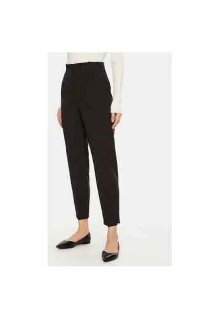 Дамски панталон -  304546587 - Полиестер/Вискоза - Черен