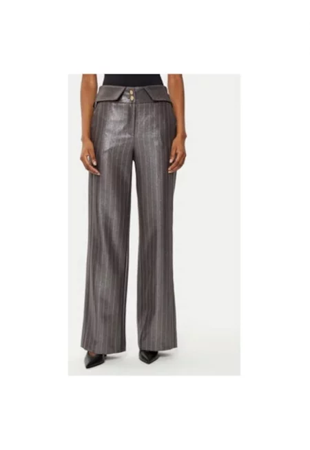 Дамски панталон -  304766824 - Полиамид - Сив - Сив