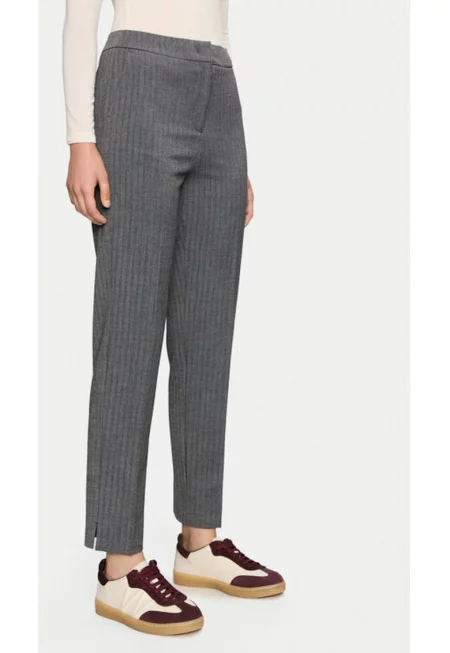 Дамски панталон - Marc O'Polo - 304171376 - Полиестер/Вискоза - Сив - Сив