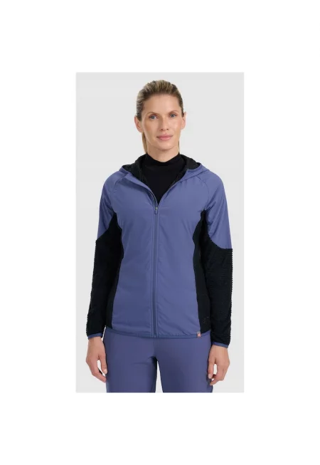 Дамски суичър  Primaloft Active - бързосъхнещ - тъмносин - полиестер - за бягане