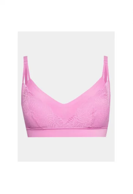 Дамски сутиен -  303814335 - Найлон/Еластан - Розов