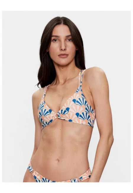 Дамски сутиен за плуване -  302708345 - Полиестер - Оранжев