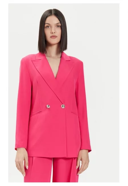 Дамско яке -  11631 - Розово - Полиестер - Розово