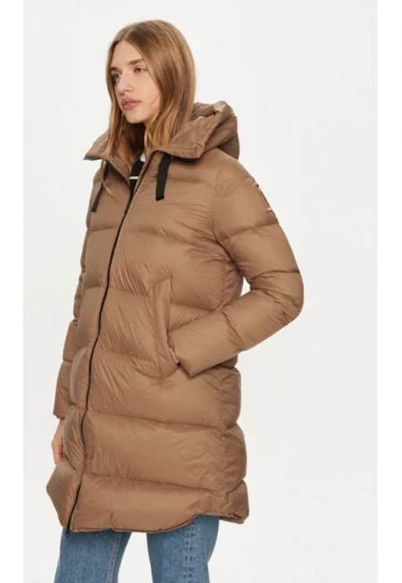 Дамско яке -  304198977 - Полиамид - Кафяв