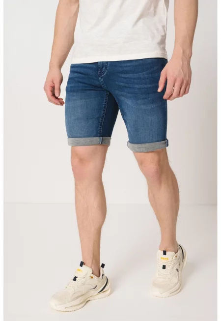 Дънкови бермуди - Тъмносин