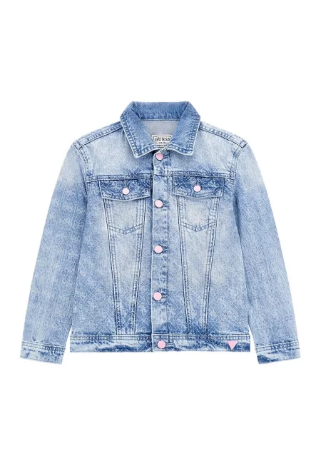 Дънково яке с десен