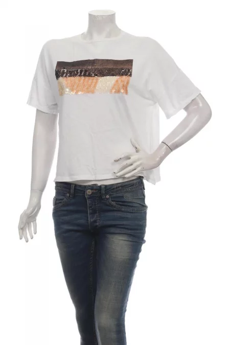Дрехи Тениска с щампа ZARA