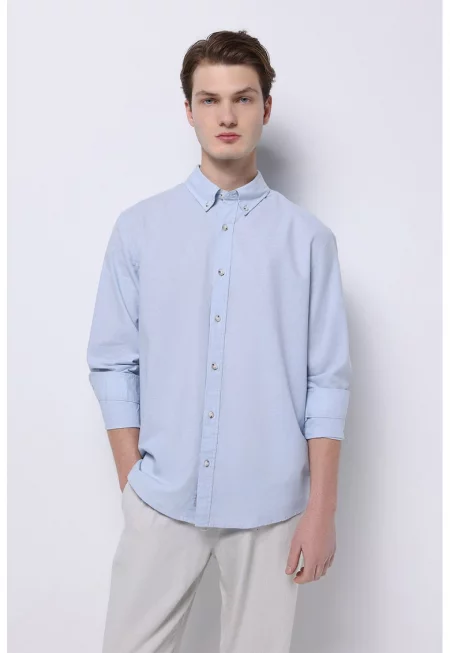 Елегантна риза с лен