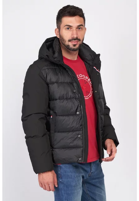 Капитонирано зимно яке с качулка