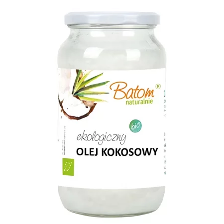 Кокосово масло (нерафинирано, студено пресовано), БИО, 1000 ml