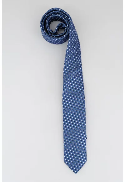 Копринена вратовръзка с фигурални шарки