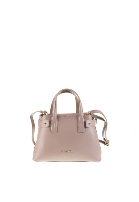 Кожена чанта с отделяща се презрамка