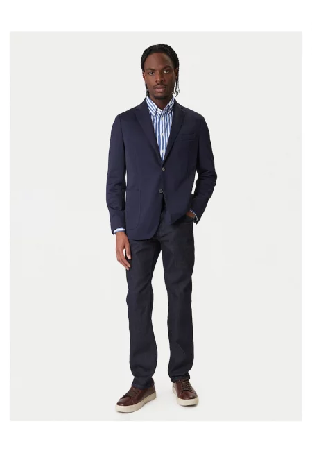 Мъжки дънки  slim fit - Тъмносин