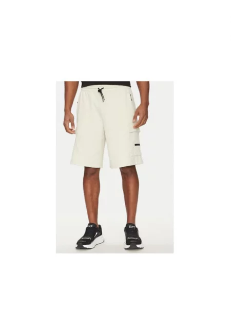 Мъжки спортни шорти Emporio Armani  7M000326 AF12660 - Памук/Еластан - Екрю