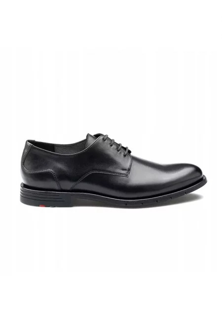 Обувки дерби  Eezy 110 - черна кожа - Черен