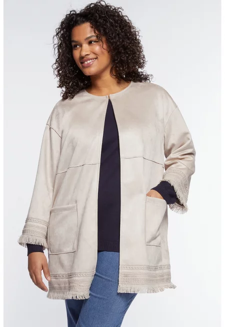 Палто с ресни