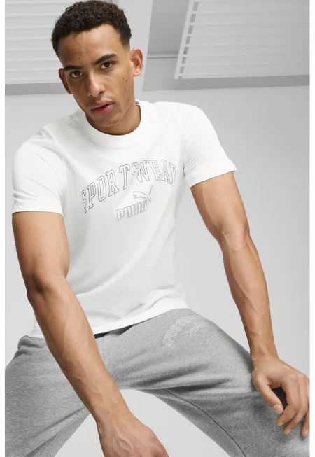 Памучна тениска ESS+ с лого