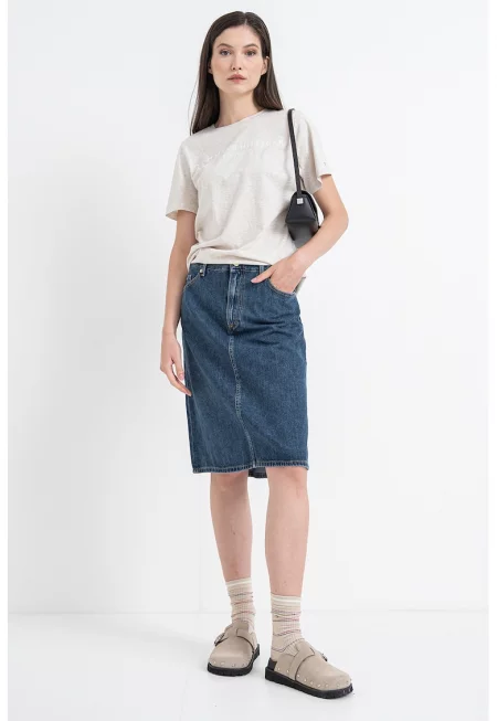 Памучна тениска с лого