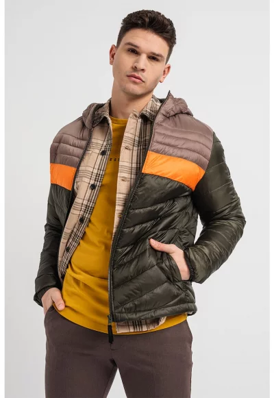 Подплатено зимно яке Hero с качулка