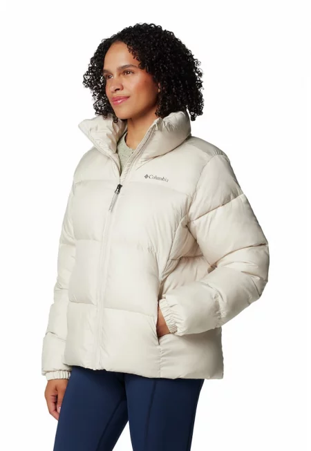 Подплатено зимно яке Puffect II - Мръснобял