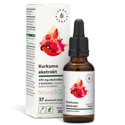Подпомага нормалното състояние на ставите - Куркума, 30 ml капки