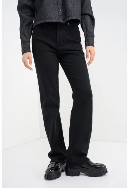 Прави дънки Ada с висока талия